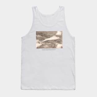 Paper plane Tank Top